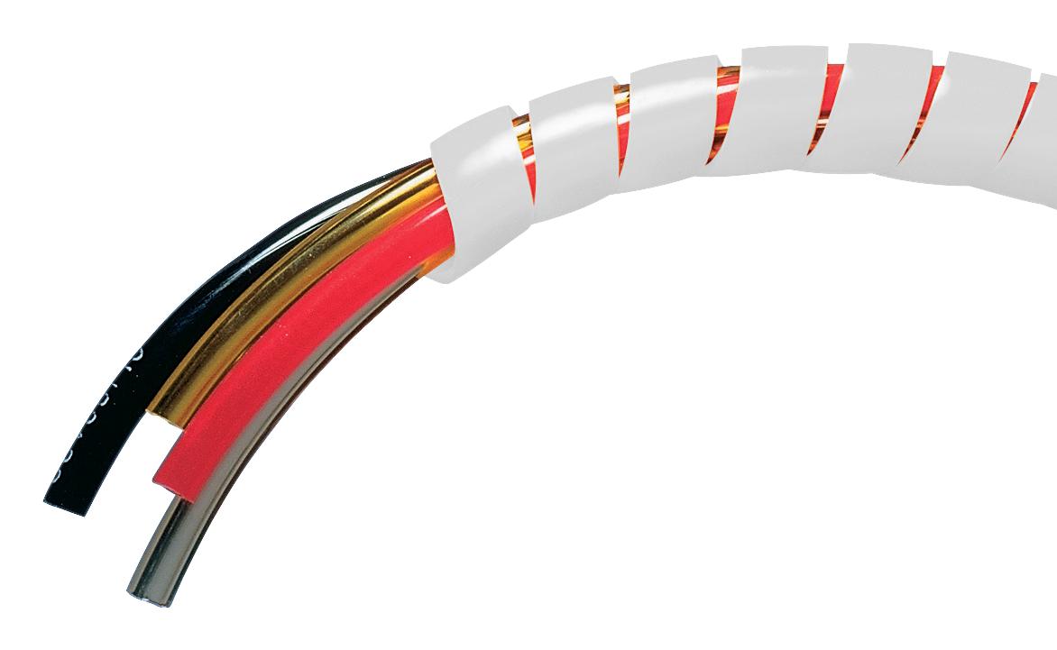 Изоляция спирали. Жгут для кабеля SPIRALITE p2. Оплетка кабельная спиральная IEK. Жгут для кабеля SPIRALITE p3 (уп.25м). 00984rl жгут витой, SPIRALITE pa4, белый (грузим только упаковки-20м).