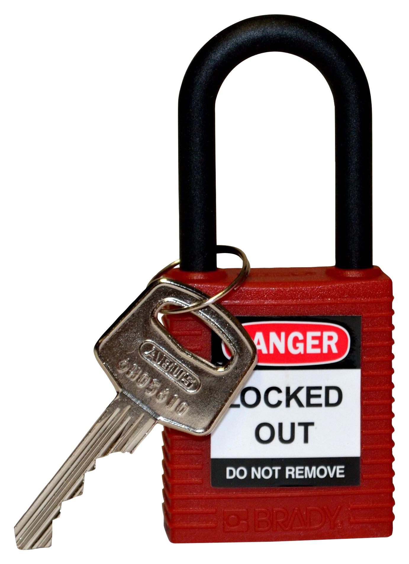 Lockout Tagout. Lock Shackle. Lock out.