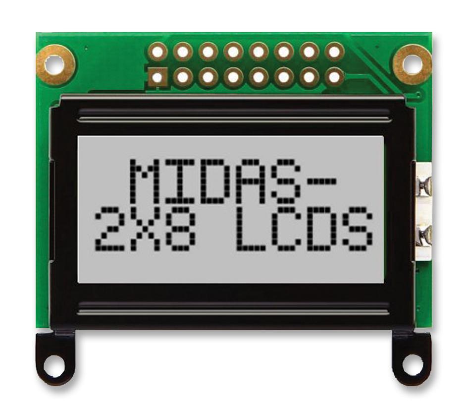 Экран индикатора. LCD дисплей буквенно-цифровой. Символьный LCD 8x2. PCB LCD 8x2. ЖК индикаторы цифровые.