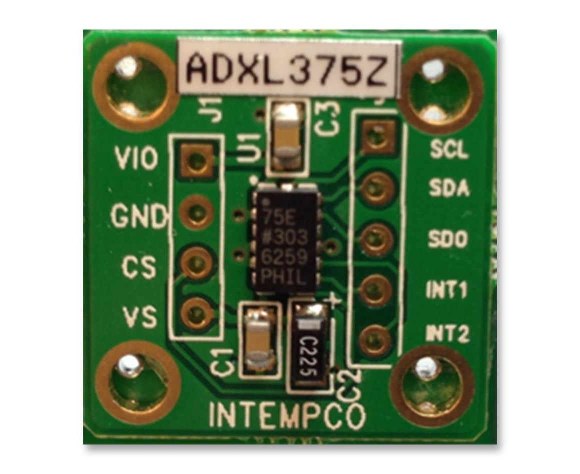 0 375 3. Adxl375. EVAL-adxl313z. Z375. Акселерометр 3-осевой МЭМС Analog devices, +- 200g, LGA-16.