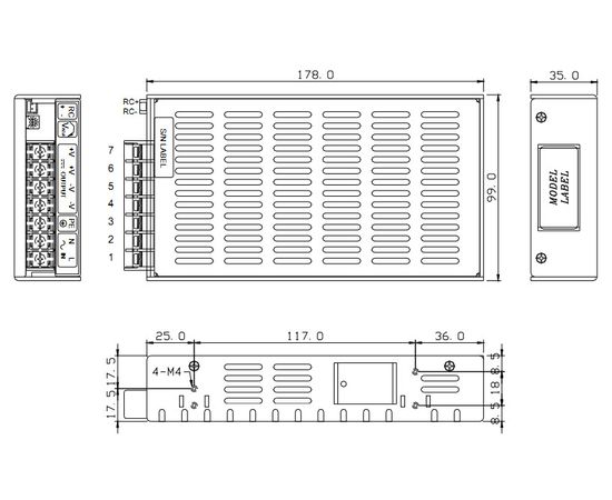 SPS-120P чертеж