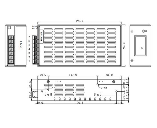 SPS-150P чертеж