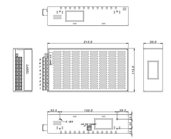 SPS-210 чертеж
