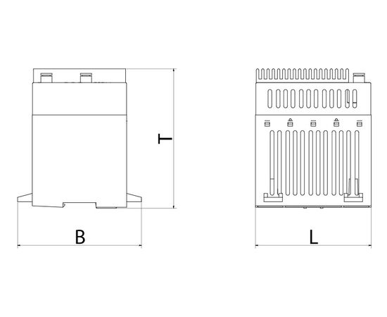 Габаритный чертеж