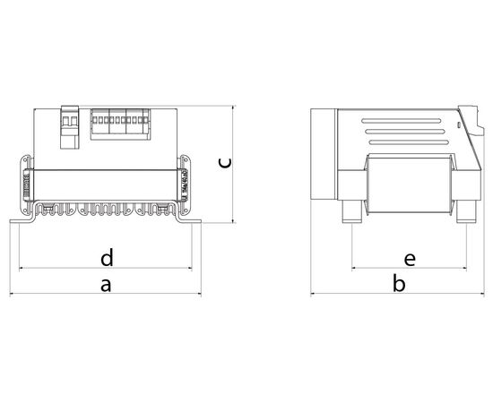 Габаритный чертеж