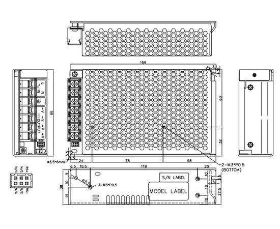 SPH-150 чертеж