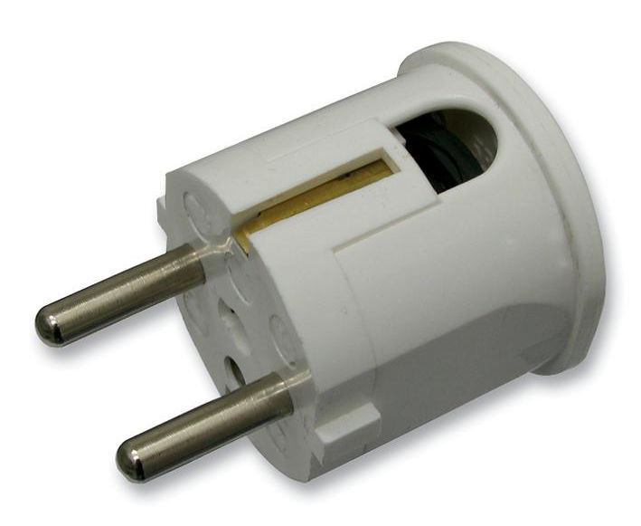 Вилка электрическая APSA 2029. Supra mains Plug SW-eu/a Bulk. APSA 2032/WS.